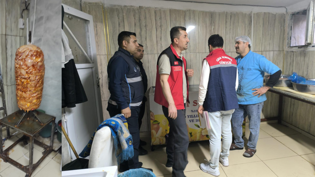 Şanlıurfa’da Hijyen Skandalı! Pişmekte Olan Dönerin Üzerine Çiğ Tavuk Koydular