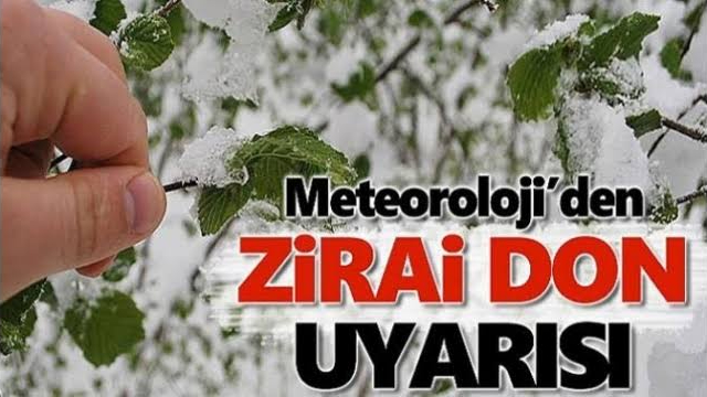 Şanlıurfa’da Kış Geri Geliyor! Zirai Don Uyarısı Yapıldı: Üreticiler Dikkat!