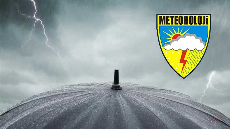 Meteoroloji’den 18 İle Sarı, Bir İle Turuncu Alarm: Hafta Sonu Fırtına ve Sağanak Kapıda!