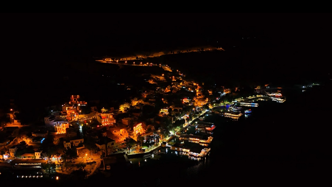 Halfeti'de Gece Turizmini Canlandıracak Işıklandırma Projesi Tamamlandı