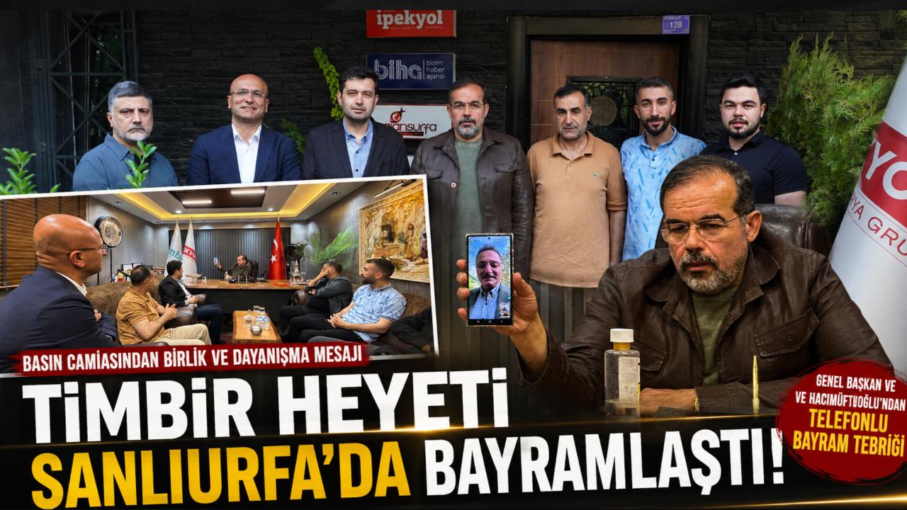 TİMBİR Yönetimi Şanlıurfa’da Bayramlaşma Programında Buluştu